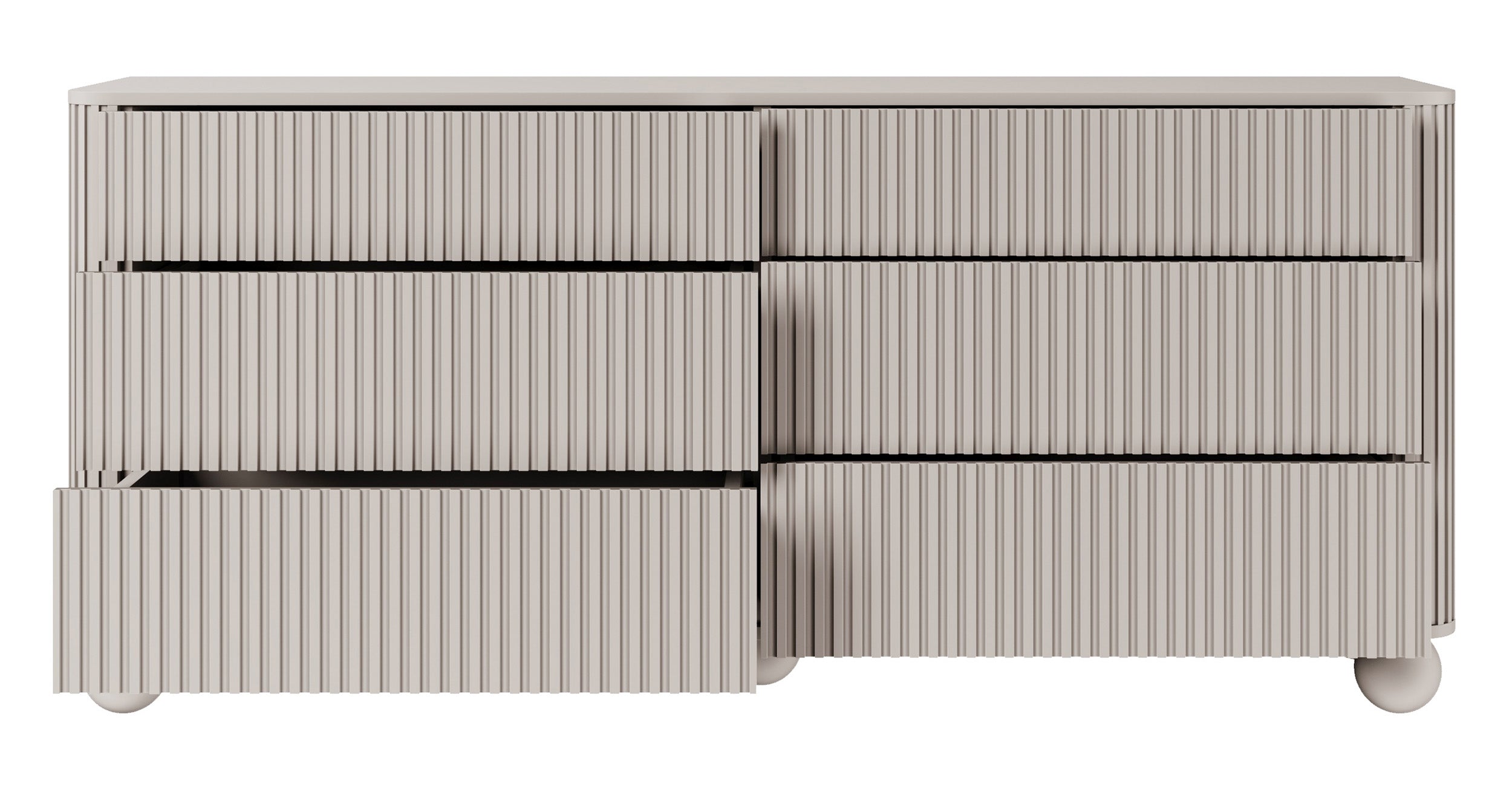 selsey-arvello-kommode-168-cm-mit-6-schubladen-fr-sungen-kugelf-e-beige-sandfarb image 6