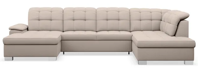 selsey-ecksofa-jamaal-u-f-rmig-linksseitig-mit-schlaffunktion-stauraum-beige-gef image 1