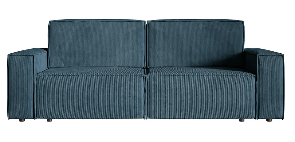selsey-copertino-dreisitzer-schlafsofa-ausklappbar-marineblau-cordstoff image 1