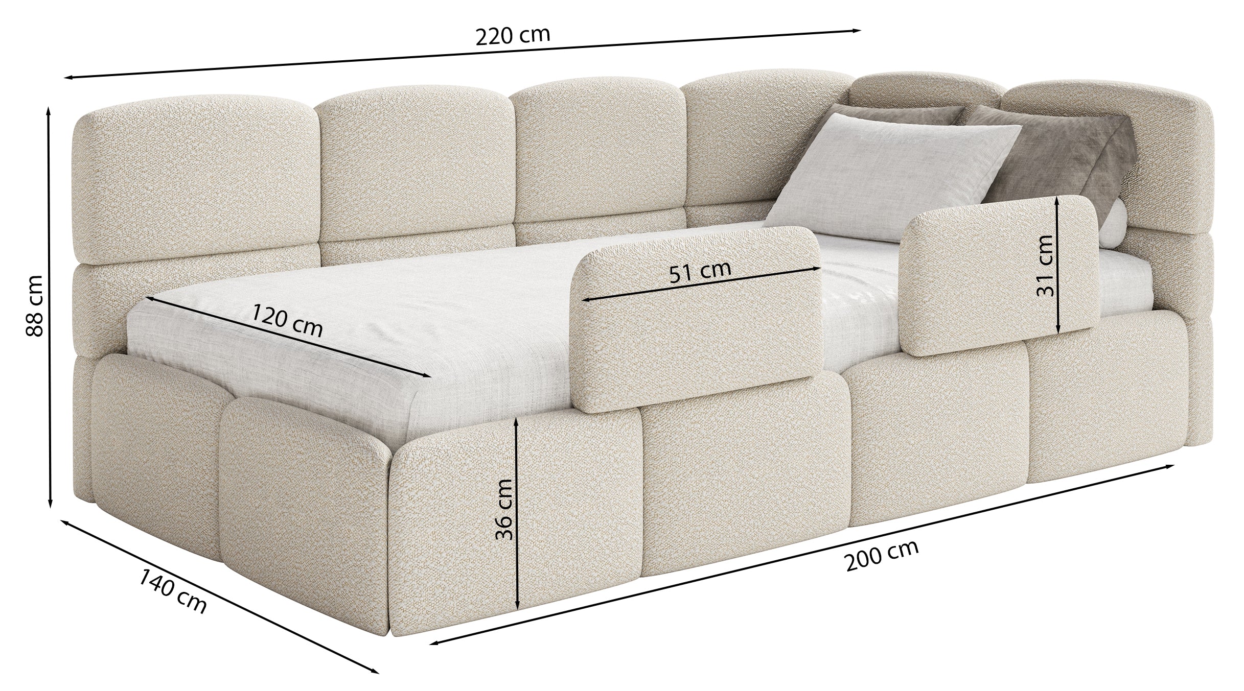 selsey-cloudy-jugendbett-120x200-cm-linksseitig-mit-stauraum-creme-velours image 6