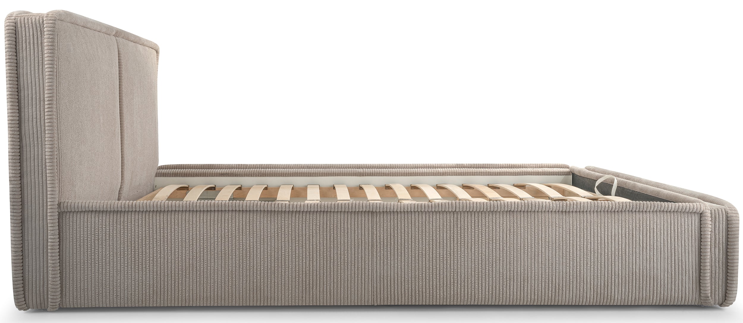 selsey-cordo-gepolstertes-bett-160x200-cm-mit-stauraum-beige-cordstoff-holzlatte image 7