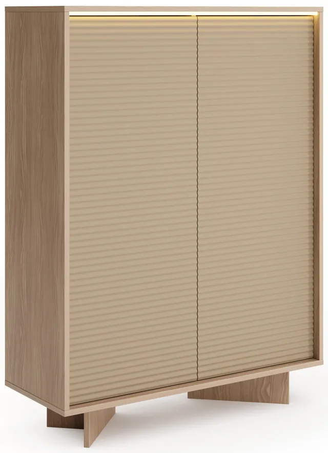 selsey-semi-zweit-rige-kommode-104-cm-mit-led-beleuchtung-bolivar-natur-cappucci image 1