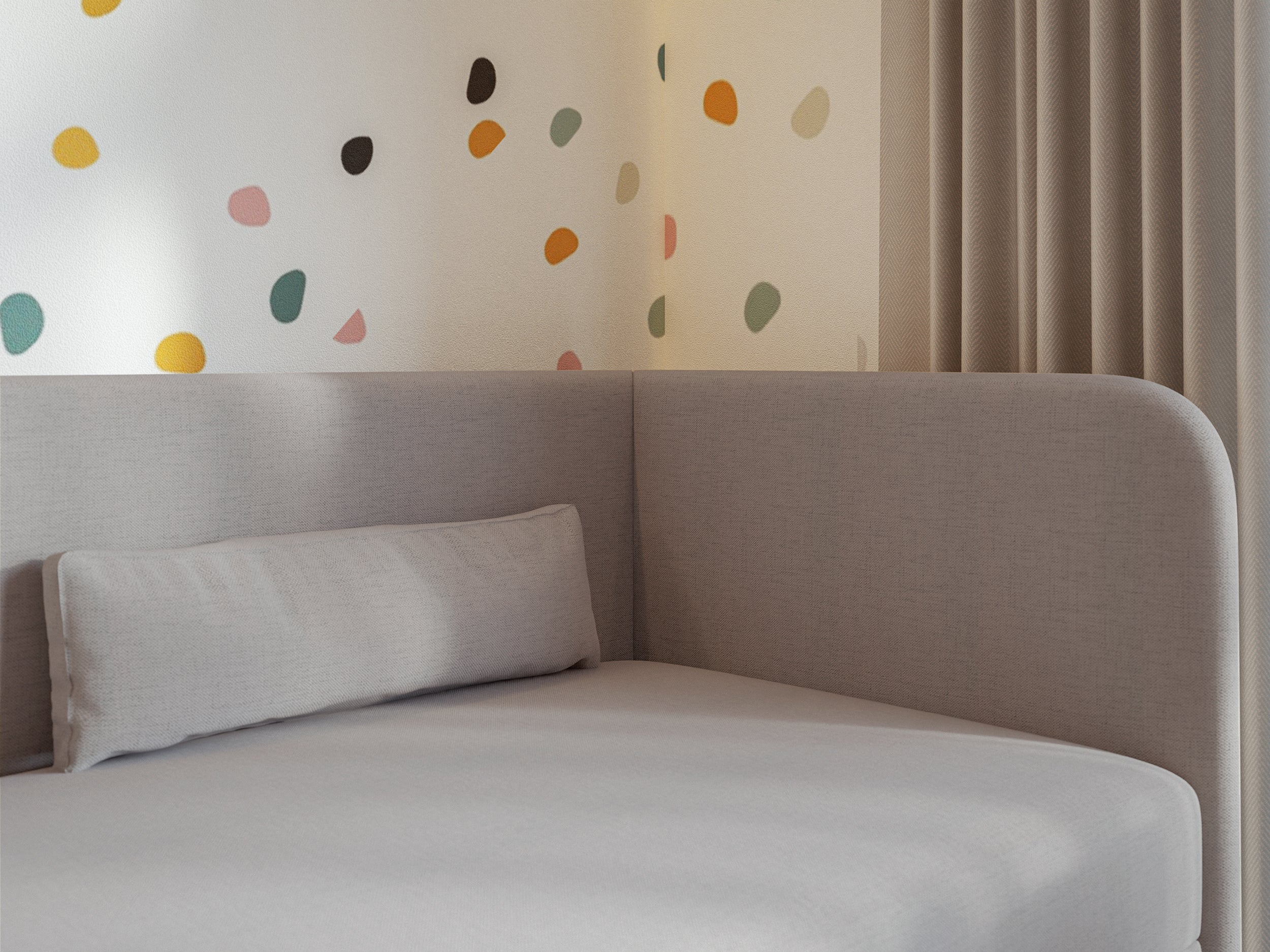 selsey-calmmo-jugendbett-90x200-cm-rechtsseitig-mit-stauraum-dunkelbeige-chenill image 5