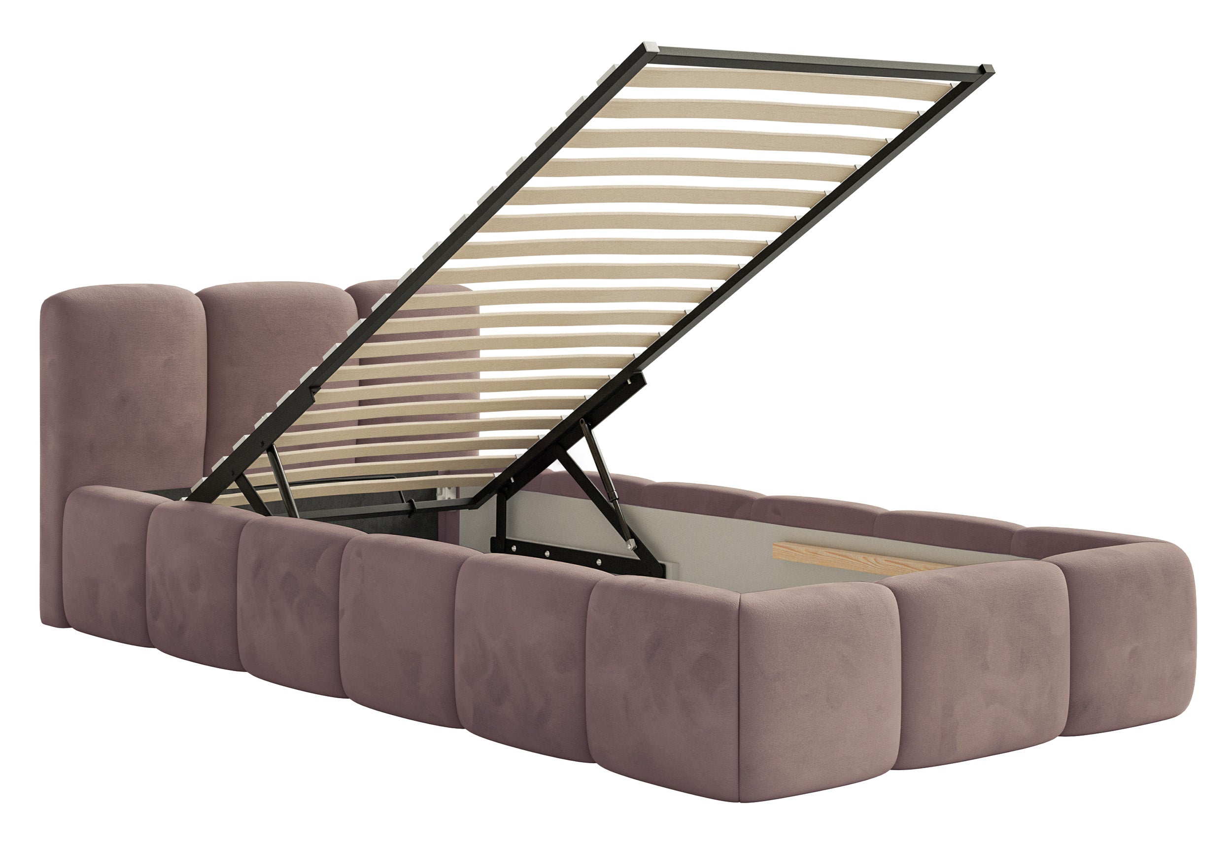 selsey-cloudy-low-gepolstertes-bett-90x200-cm-mit-stauraum-hellrosa-velours image 3