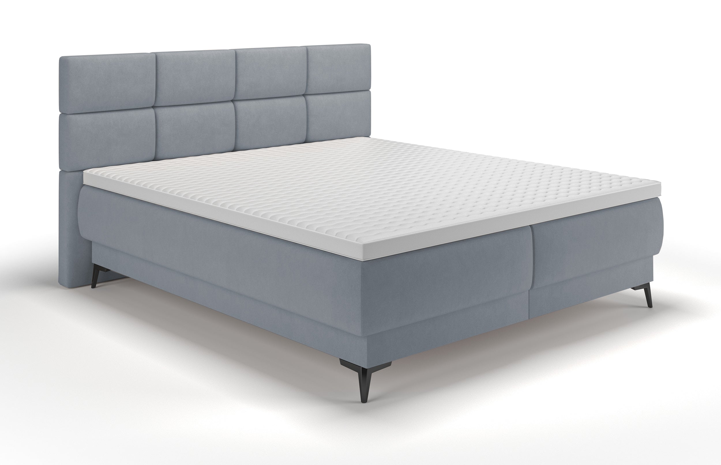 selsey-rektango-kontinentalbett-140x200-cm-mit-stauraum-und-topper-grafischer-sa image 1
