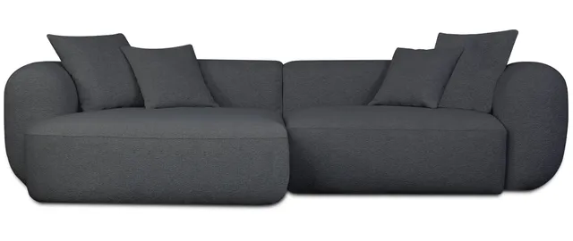 selsey-baomi-ecksofa-l-form-links-modular-dunkelgraue-chenille image 1