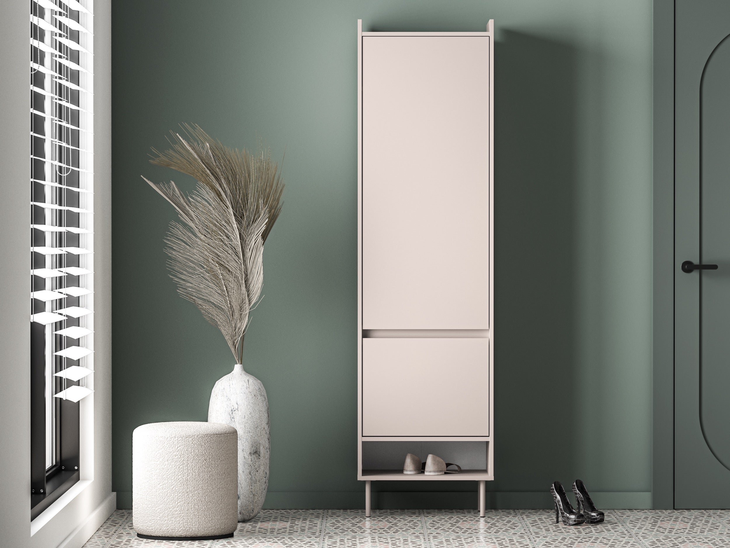 selsey-dioce-kleiderschrank-54-cm-kaschmir-2-t-rig-mit-kleiderstange-und-regal-f image 2