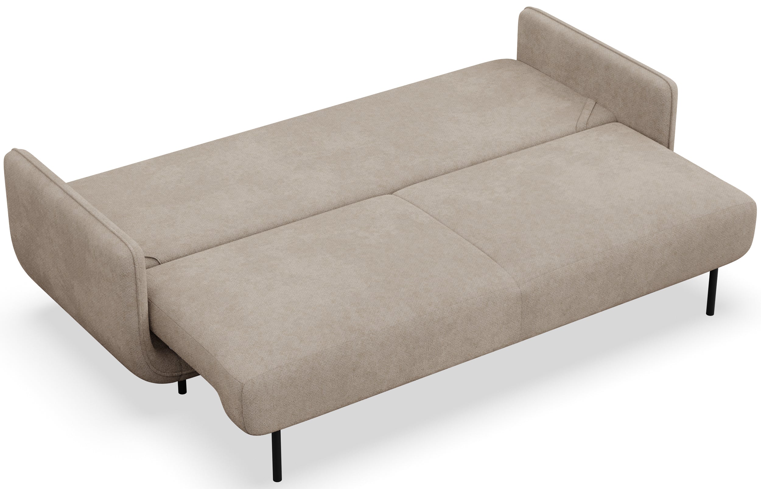 selsey-ovals-ausziehbare-dreisitzer-couch-in-beige-flechtoptik image 3