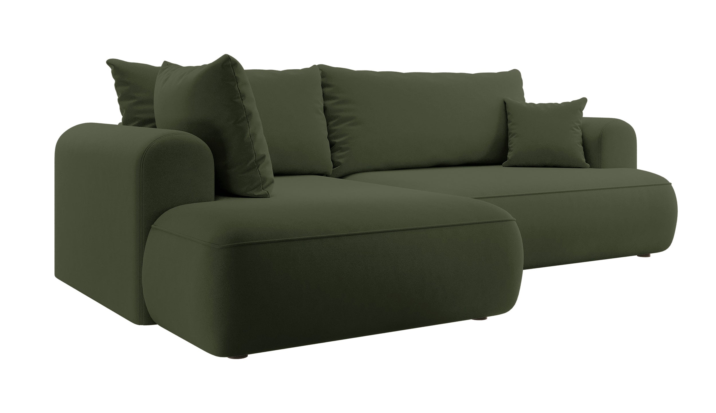 selsey-ovo-ecksofa-mit-schlaffunktion-links-l-form-olivgr-ner-pflegeleichter-sam image 5
