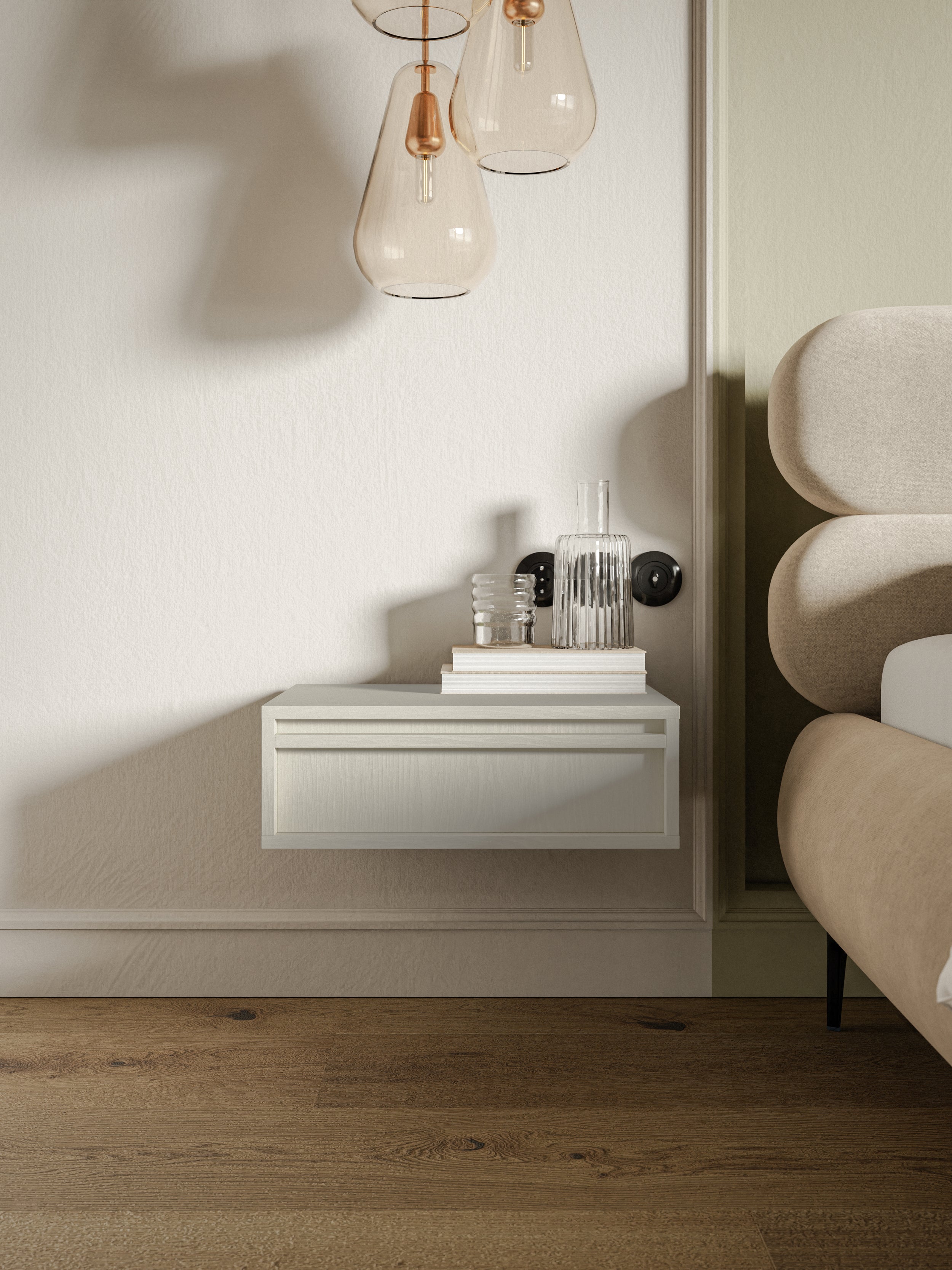selsey-evo-h-ngender-nachttisch-50-cm-mit-schublade-sandbeige image 2