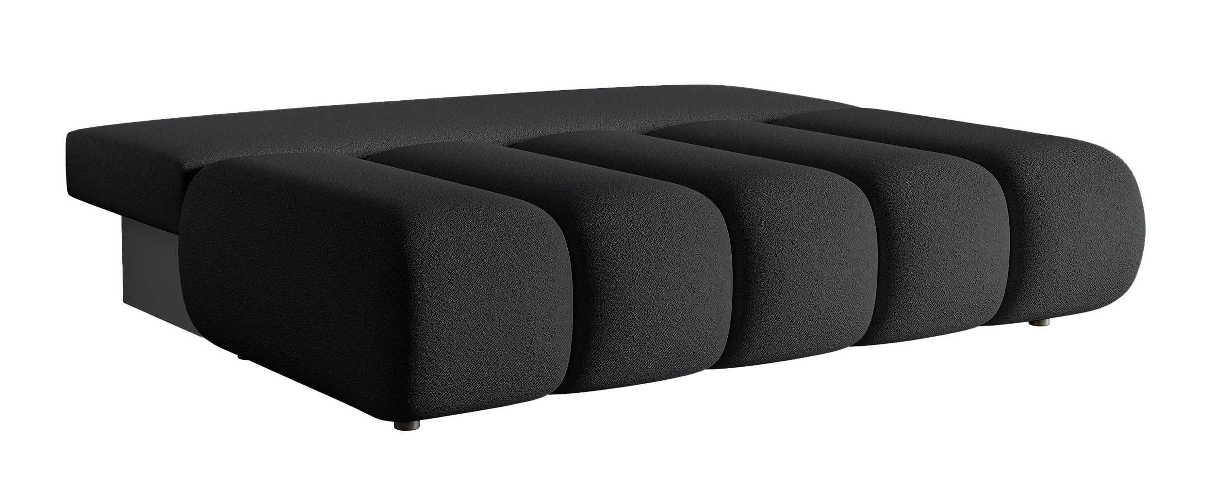 selsey-dandelino-mini-dreisitziges-sofa-mit-schlaffunktion-schwarzes-boucl image 6