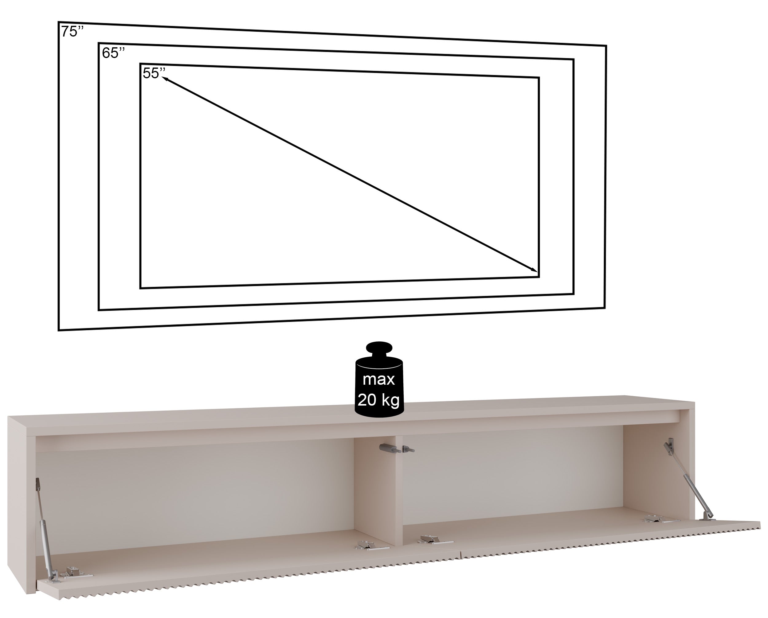 selsey-vemmi-180-cm-tv-schrank-zweit-rig-mit-geriffelter-kaschmir-front image 8