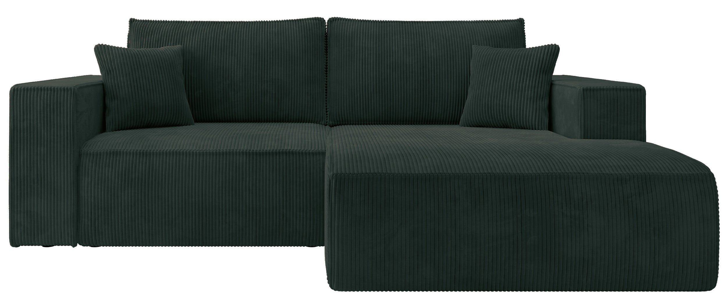 selsey-farese-mini-ecksofa-mit-schlaffunktion-l-rechts-mit-stauraum-dunkelgr-ner image 1