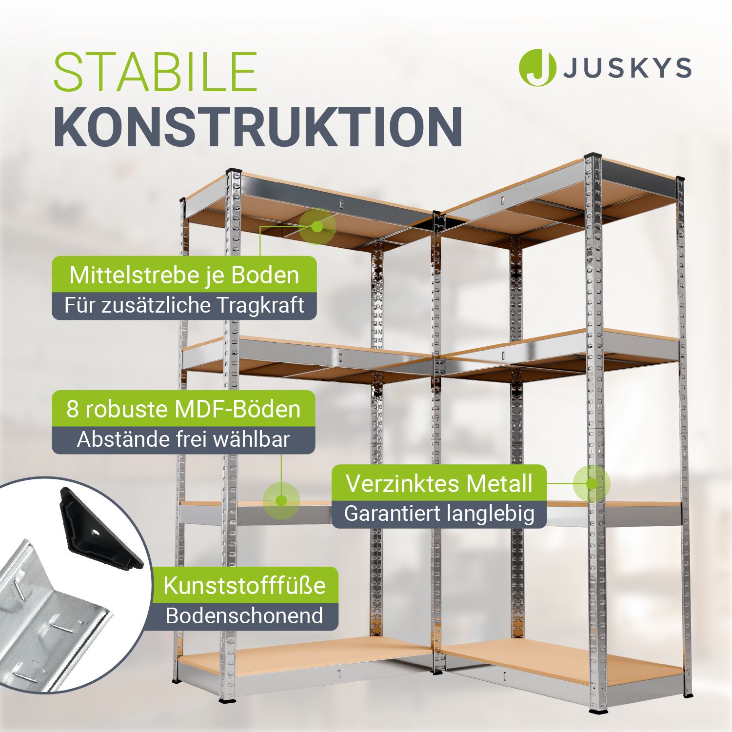 juskys-lagerregal-easy-2er-set-160-x-80-x-40-cm-schwerlast-metall image 5