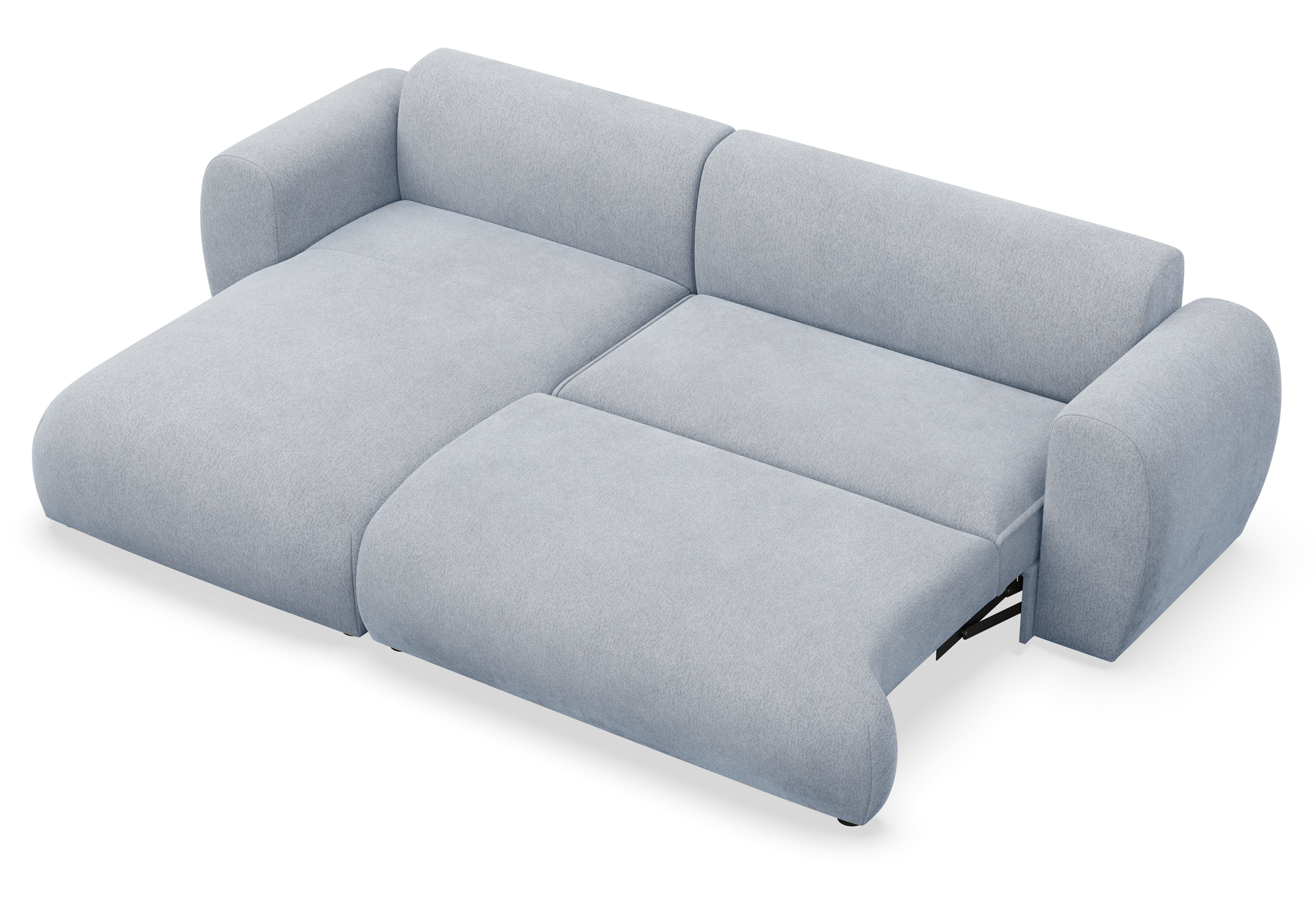selsey-emia-ecksofa-l-form-mit-schlaffunktion-chenille-hellblau-linksseitig image 7