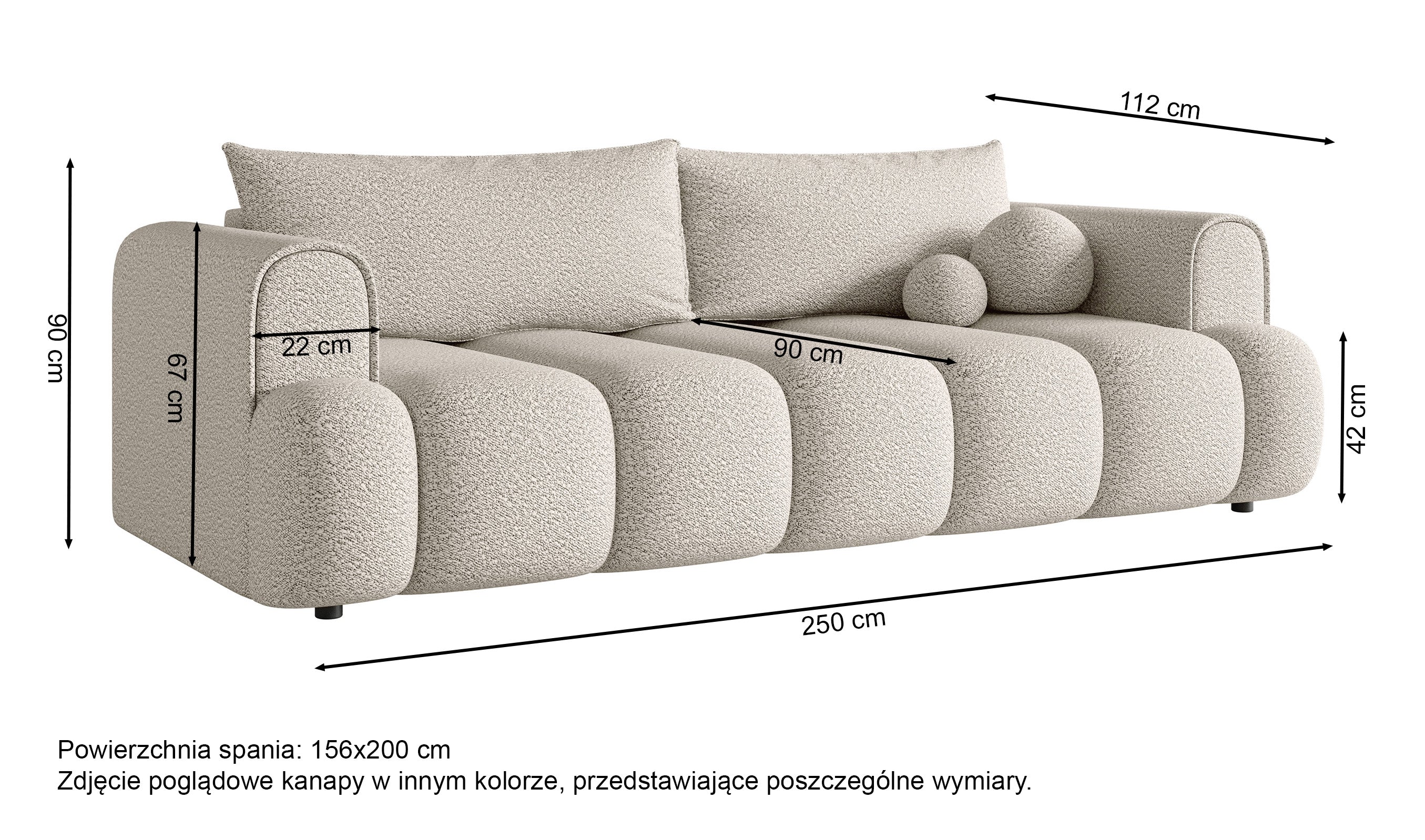 selsey-dandelino-dreisitziges-sofa-mit-schlaffunktion-hellgrau-boucl image 7