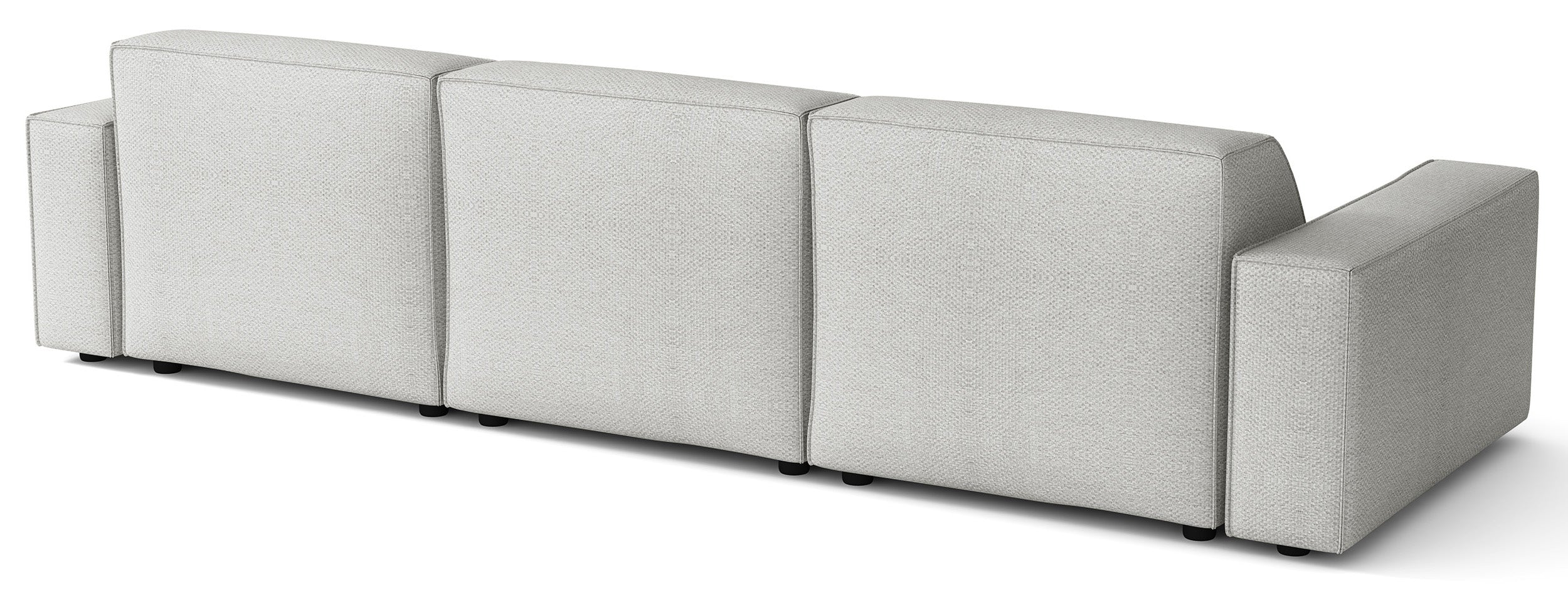 selsey-sellmo-modulares-ecksofa-l-form-rechts-hellgrauer-hydrophober-chenille image 4
