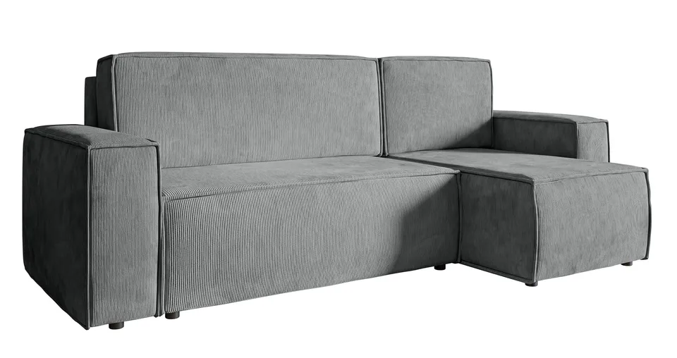 selsey-copertino-ecksofa-l-f-rmig-mit-schlaffunktion-und-stauraum-grauer-cord-un image 1