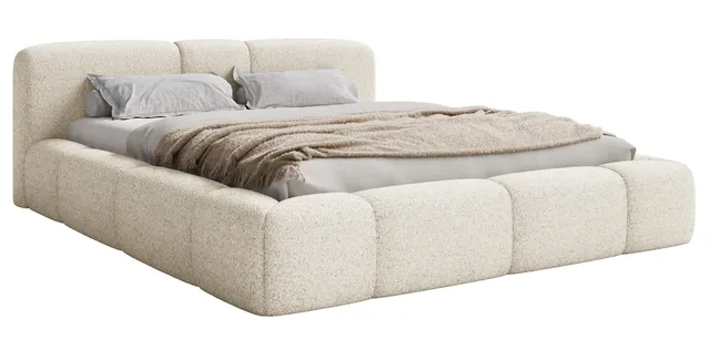 selsey-bowia-polsterbett-140x200-cm-hellbeige-pl-sch-mit-rollrost image 1