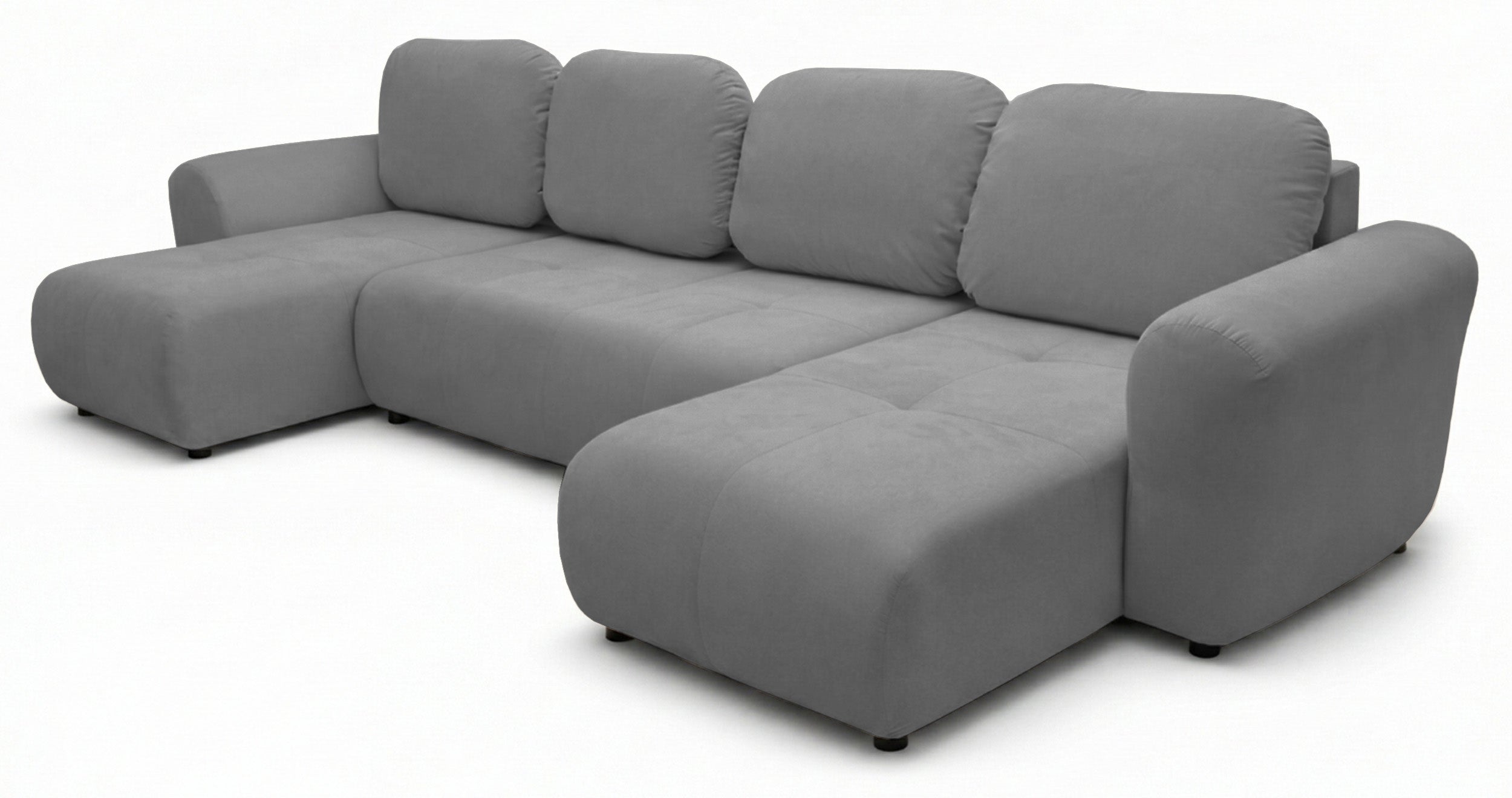 selsey-olido-u-eckcouch-mit-schlaffunktion-und-stauraum-grauer-hydrophober-samt image 5