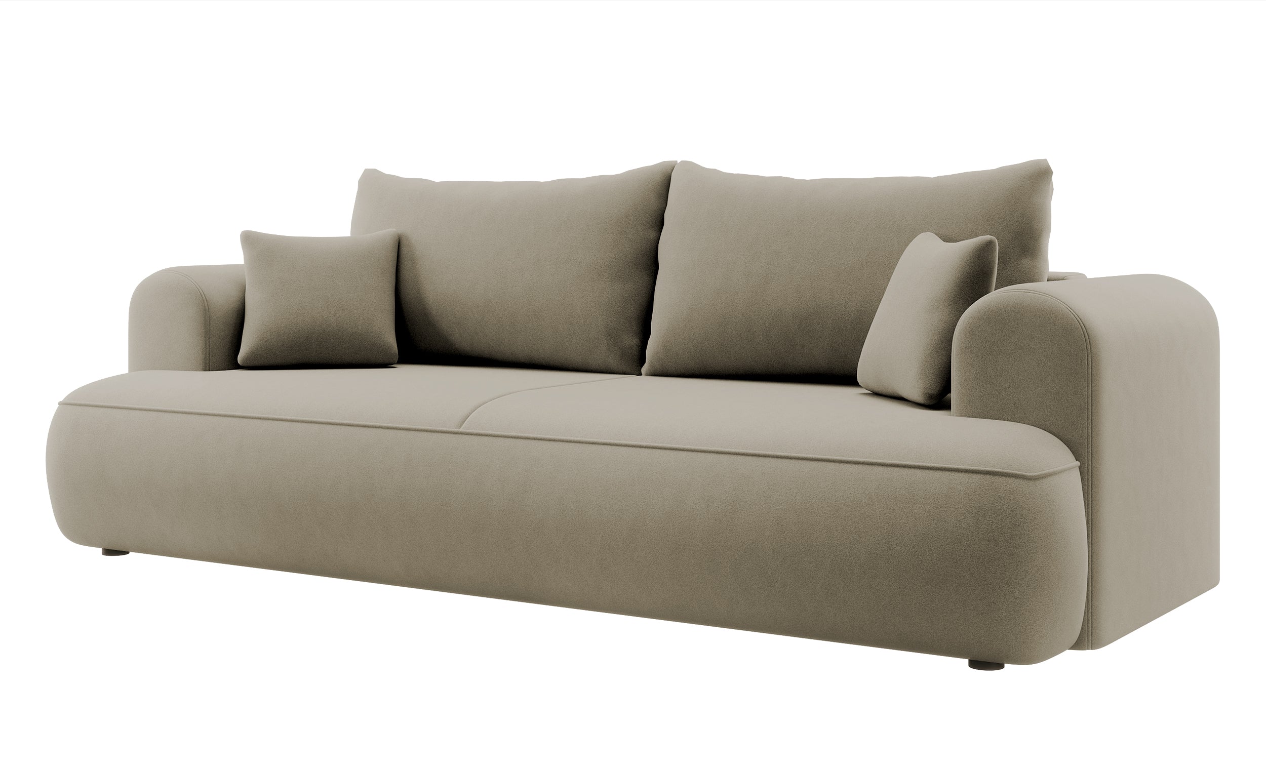 selsey-ovo-3-sitzer-schlafsofa-mit-stauraum-beige-velours-leicht-zu-reinigen image 4