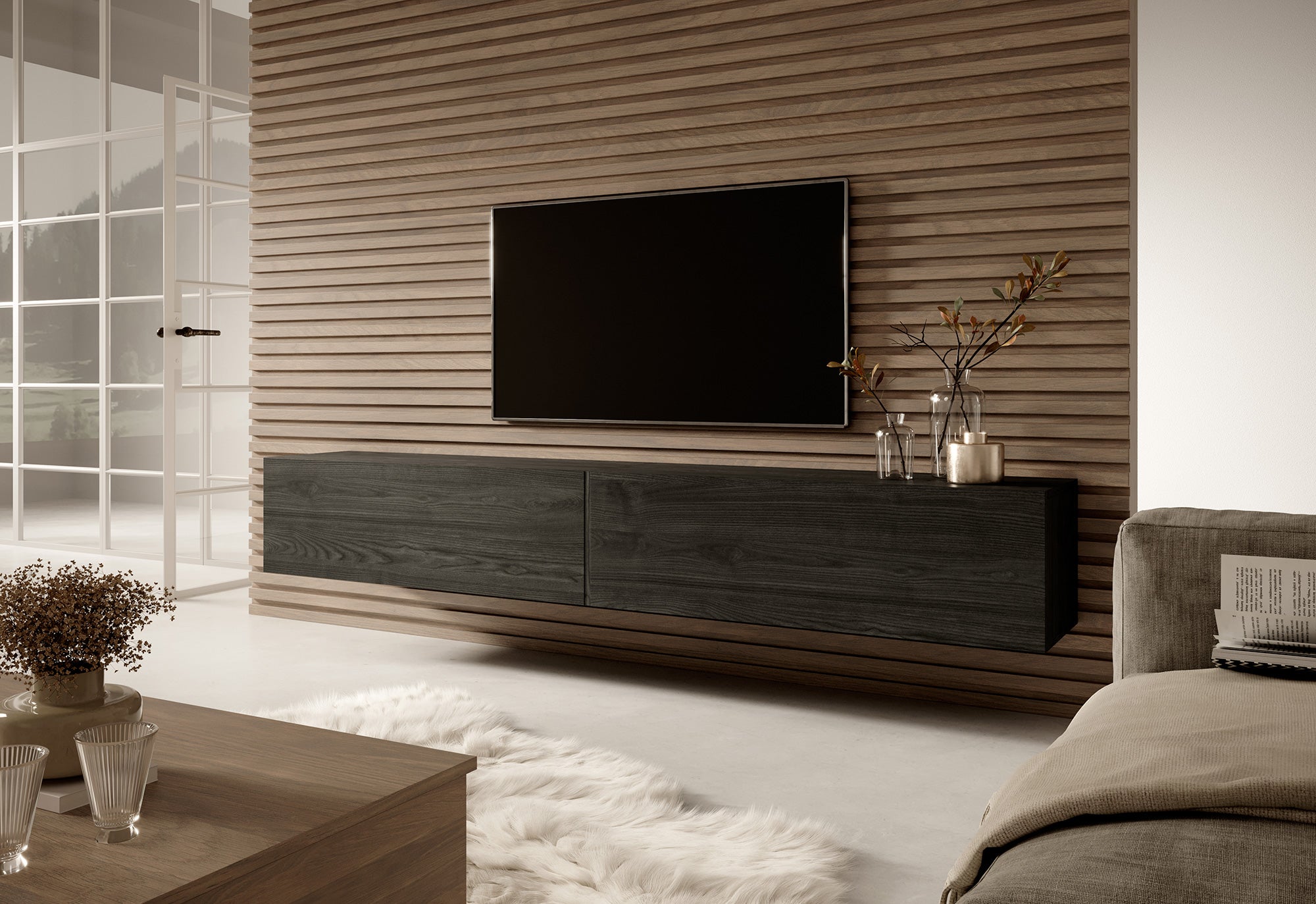 selsey-bisira-tv-schrank-200-cm-schwarze-esche image 3