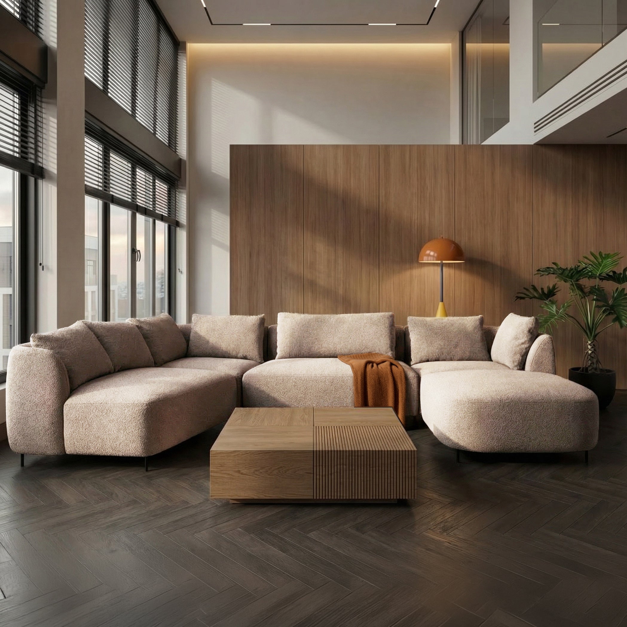 selsey-lanomi-ecksofa-u-f-rmig-links-modular-beiges-boucl image 2