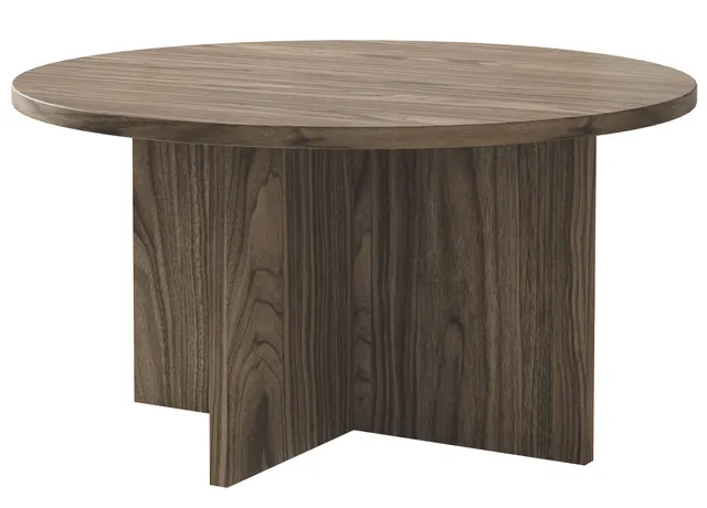 selsey-ovo-couchtisch-rund-76-cm-wisconsin-nussbaum image 1