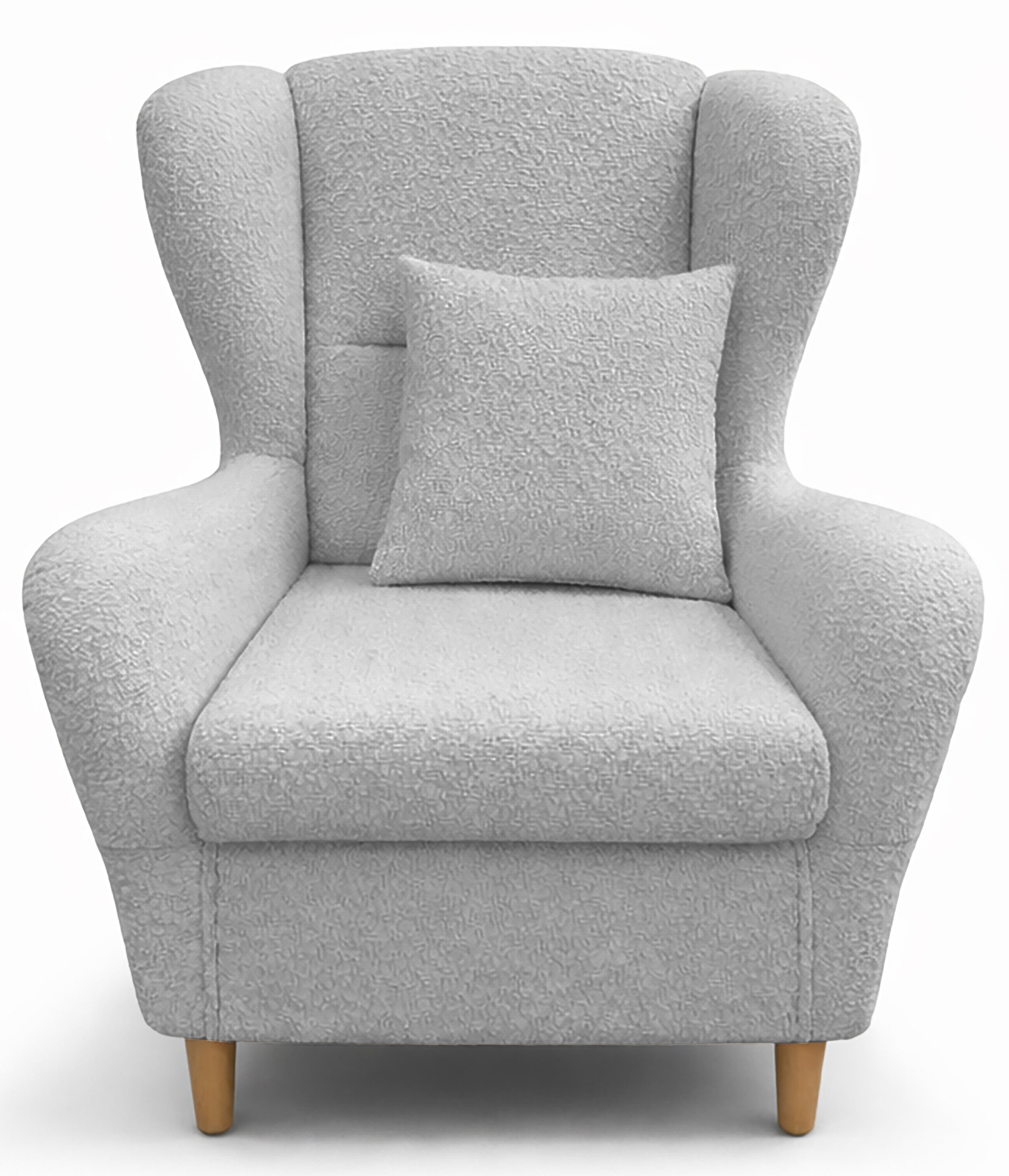 selsey-teddlo-ohrensessel-mit-hocker-hellgrau-chenille-buchenf-e image 5