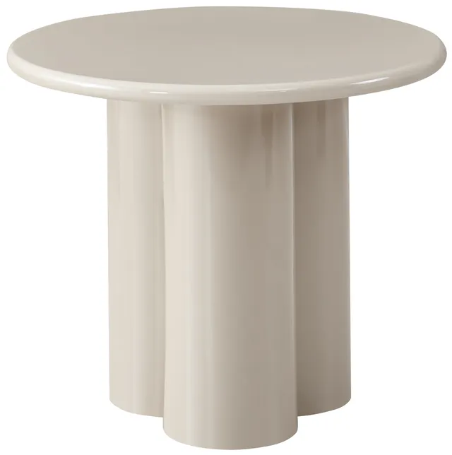 selsey-loccoli-couchtisch-rund-60-cm-hellbeige-hochglanz image 1