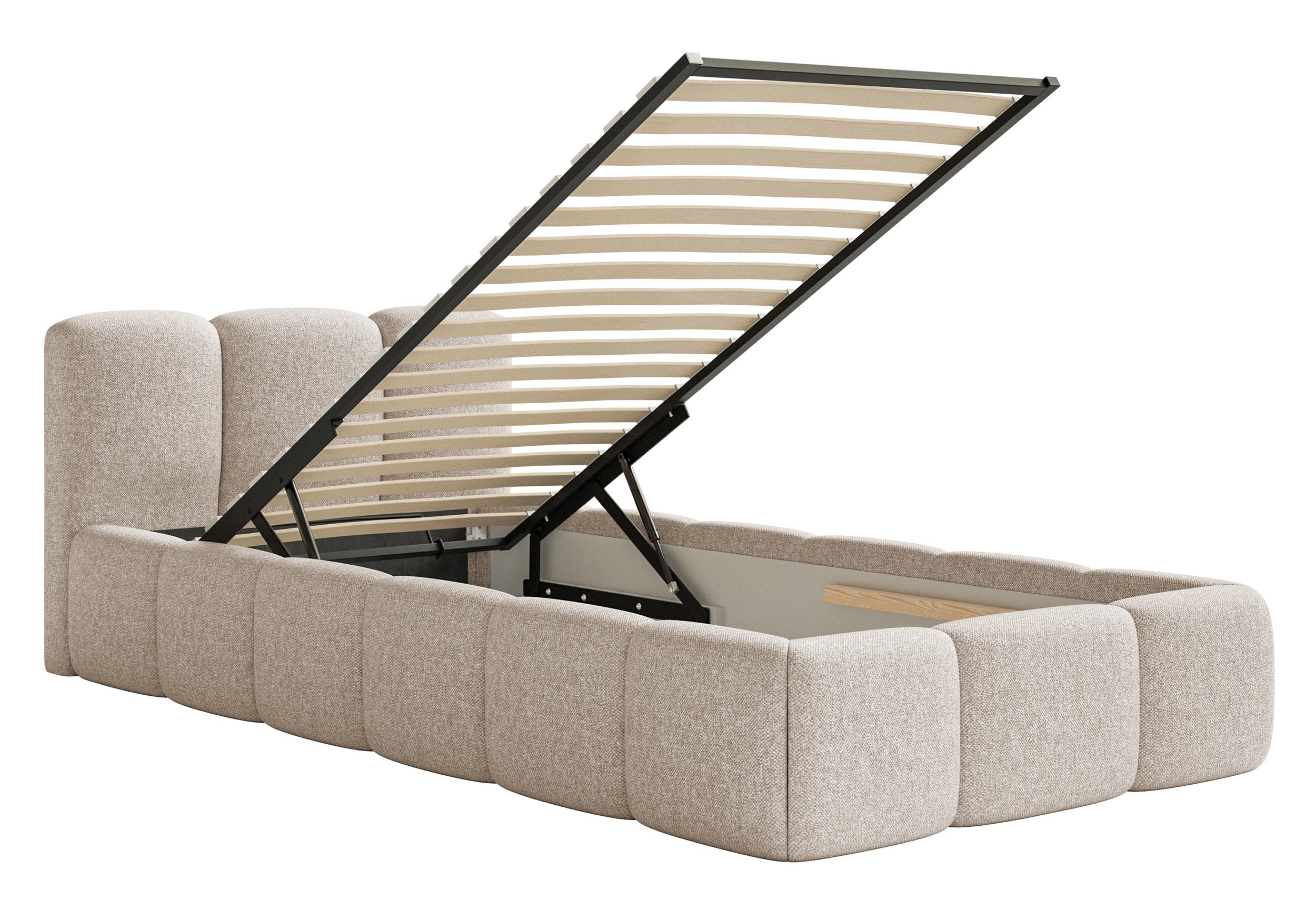 selsey-cloudy-low-polsterbett-90x200-cm-mit-stauraum-hellbeige-wasserabweisender image 3
