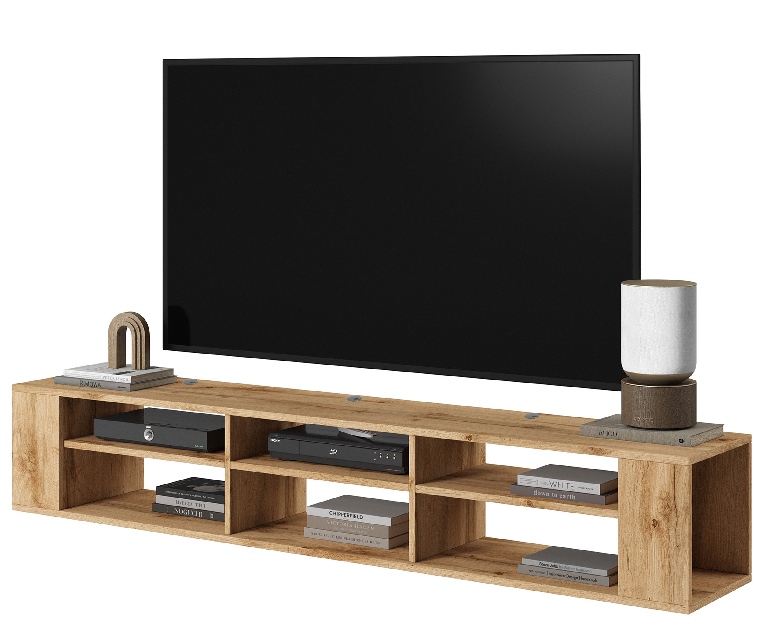 selsey-wall-tv-schrank-175-cm-wotan-eiche-lowboard image 2