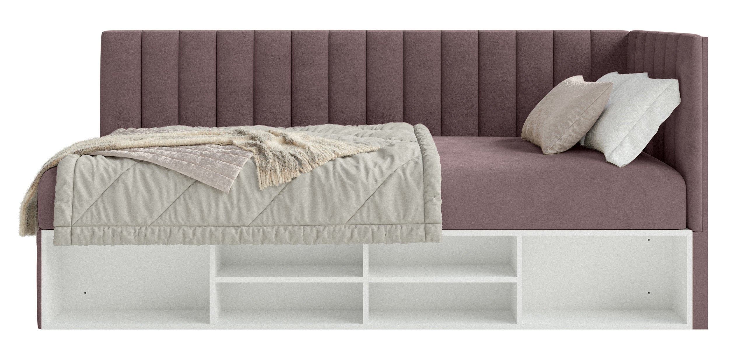 selsey-ventrio-jugendbett-90x200-cm-rechtsseitig-mit-stauraum-und-regalen-violet image 5