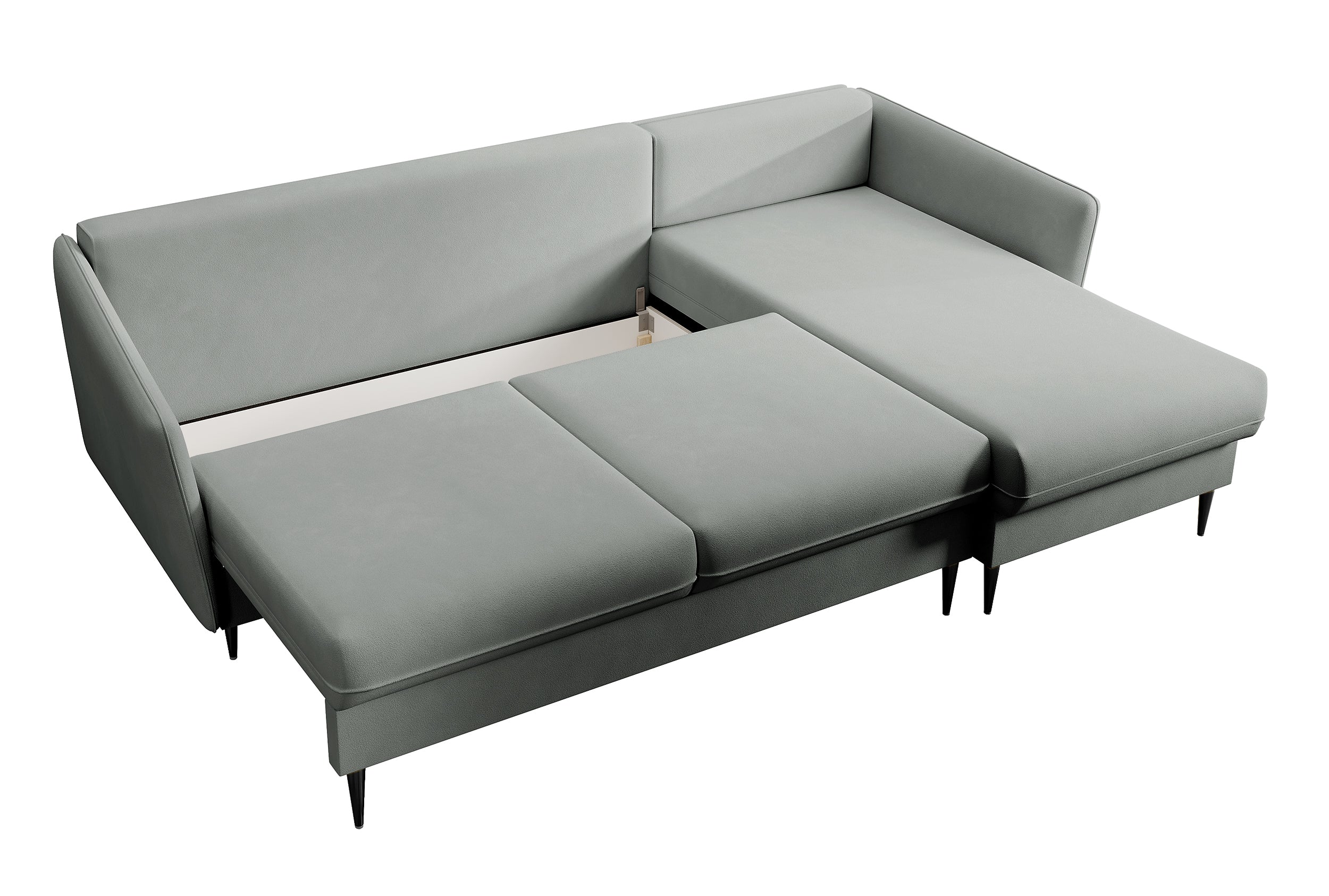selsey-volio-ecksofa-mit-schlaffunktion-grauer-wasserabweisender-samt-schwarze-b image 7