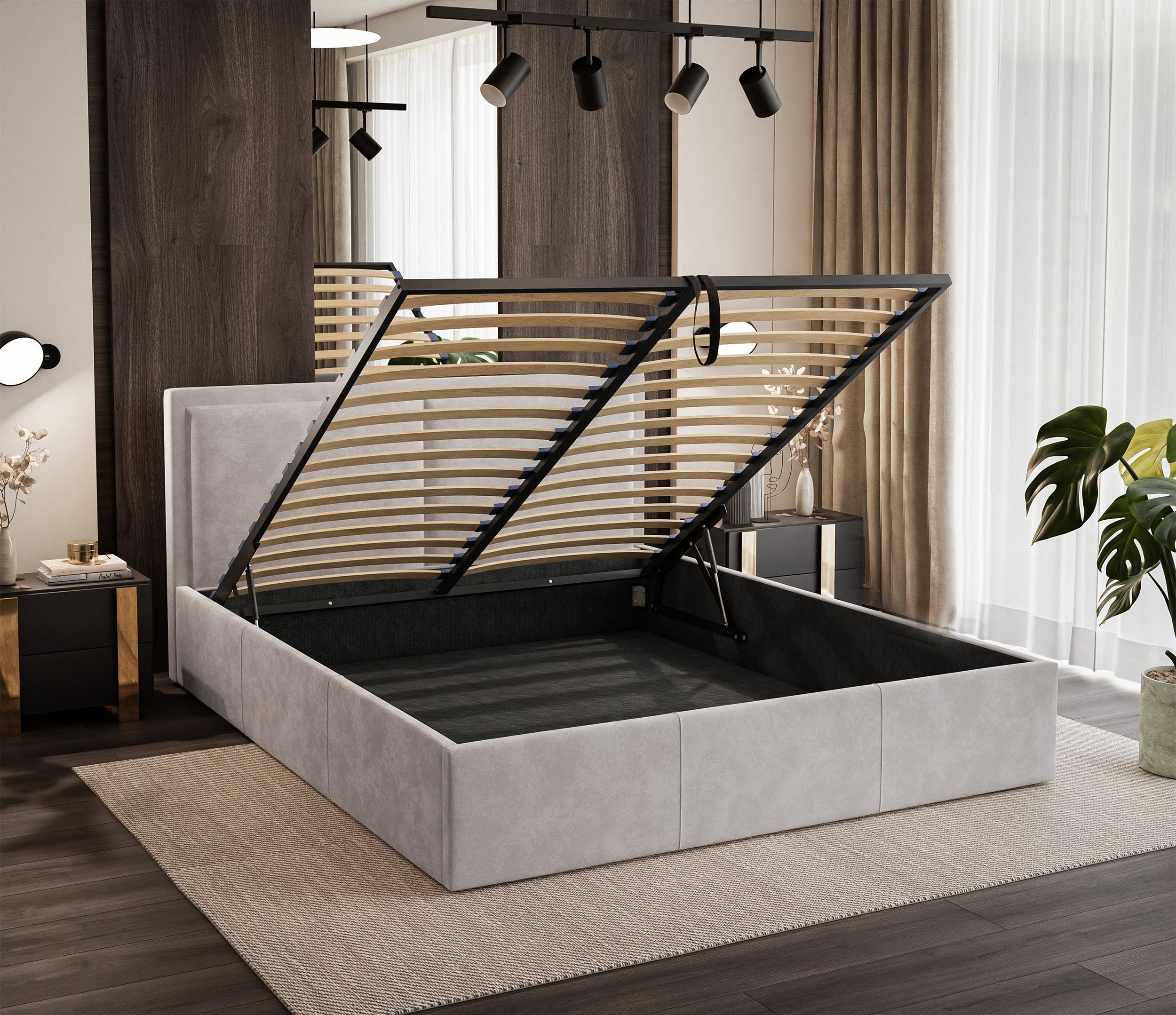 selsey-soave-ii-gepolstertes-bett-160x200-cm-mit-stauraum-und-metallrahmen-hellb image 5