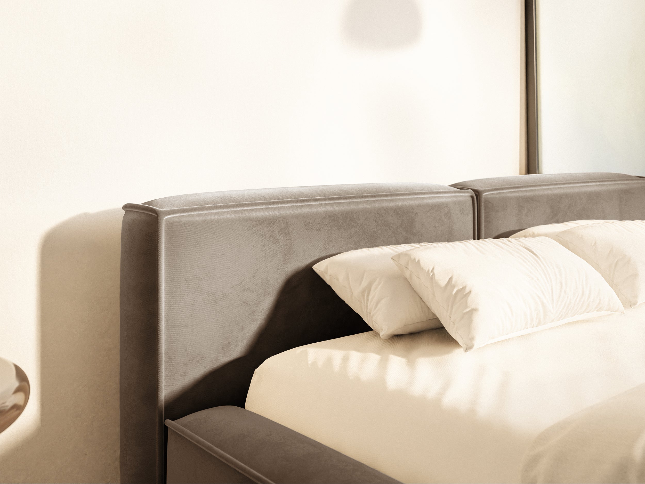 selsey-tilves-slim-low-polsterbett-140x200-cm-mit-stauraum-hellbrauner-samt-meta image 4