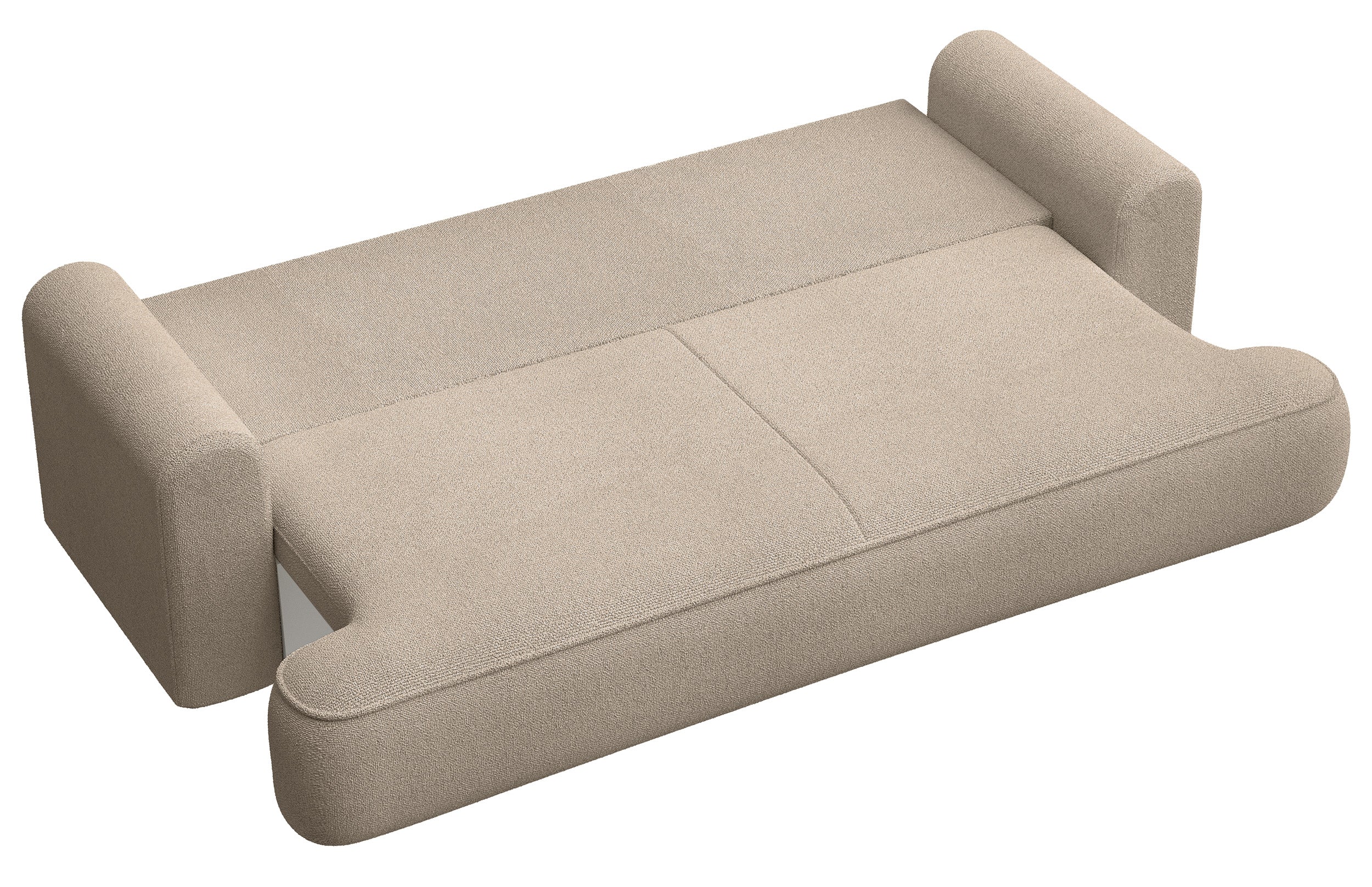 selsey-ovo-dreisitziges-schlafsofa-ausklappbar-beige-chenille-mit-stauraum image 4