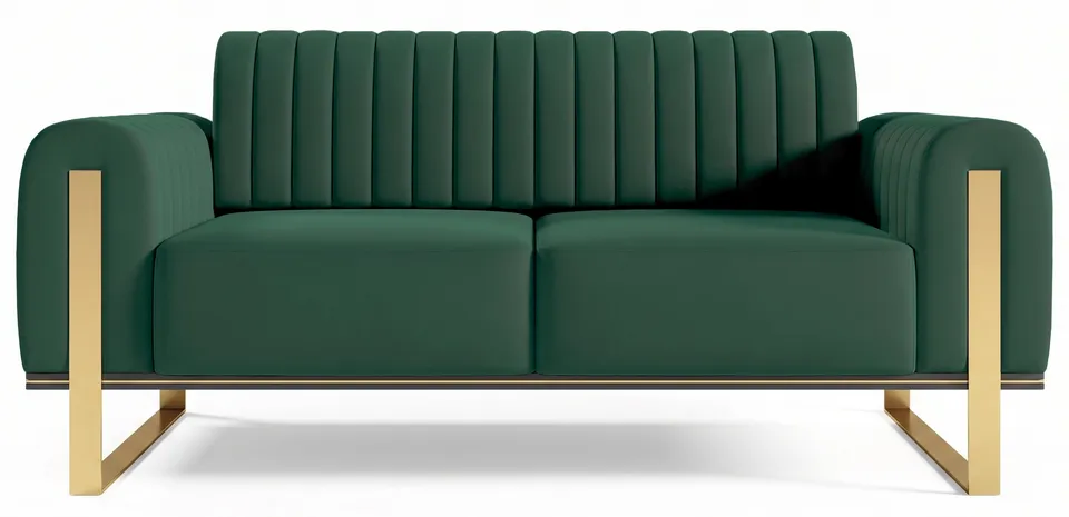 selsey-parissa-zweisitzer-sofa-gr-n-samt image 1