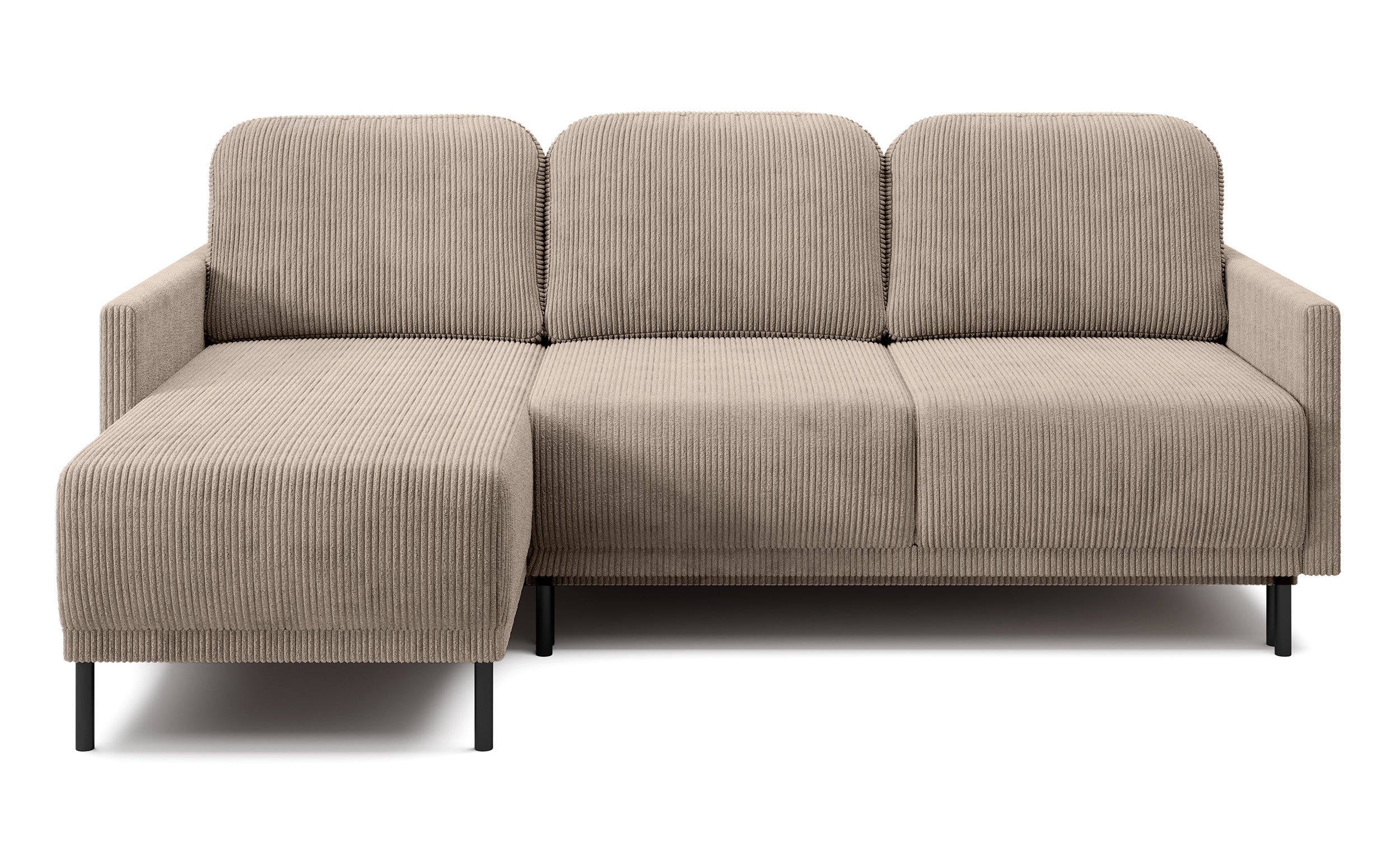 selsey-hamiel-eckcouch-l-form-ausziehbar-mit-stauraum-beige-cord image 1