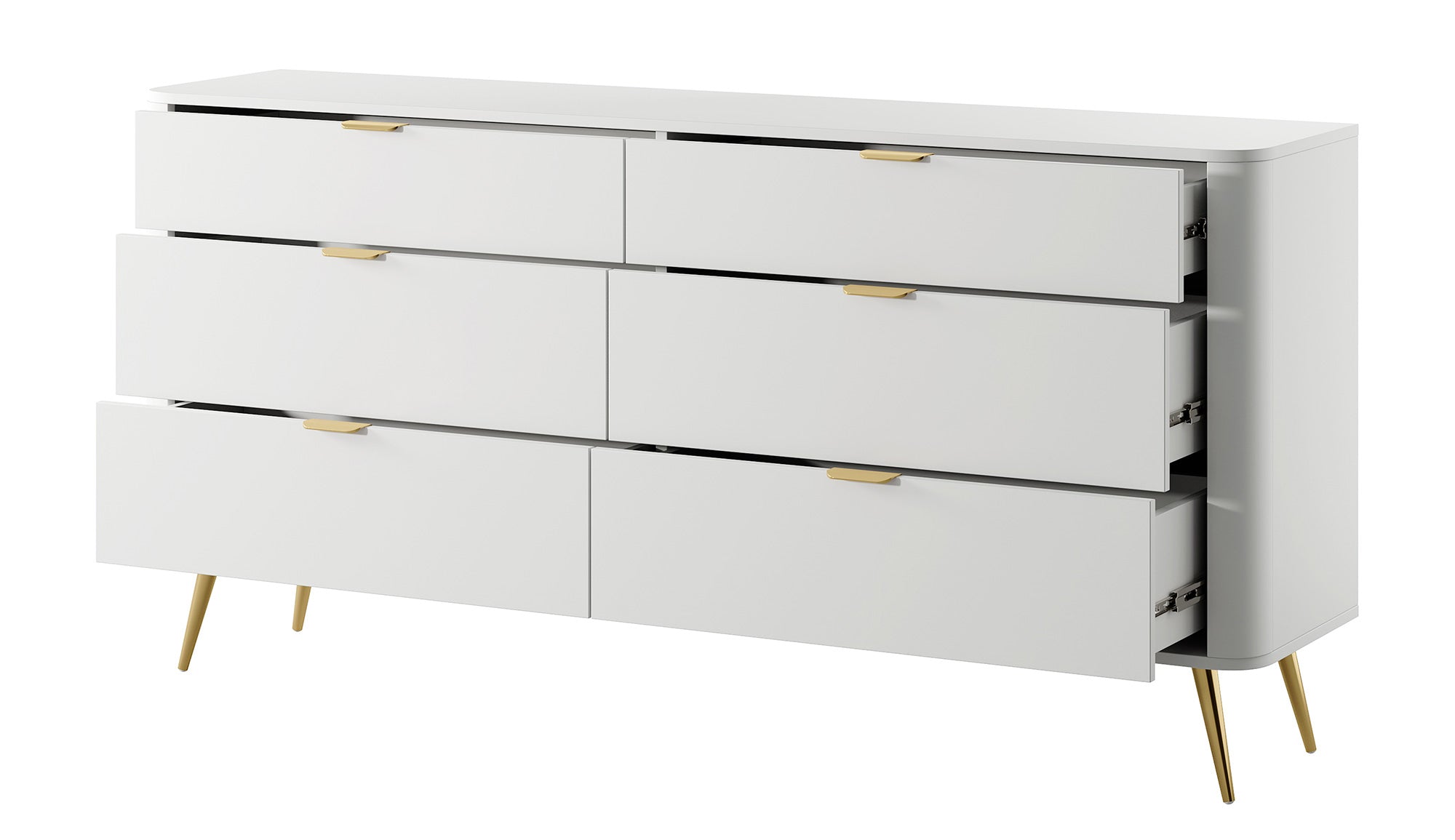selsey-oval-kommode-173-cm-mit-6-schubladen-wei image 8