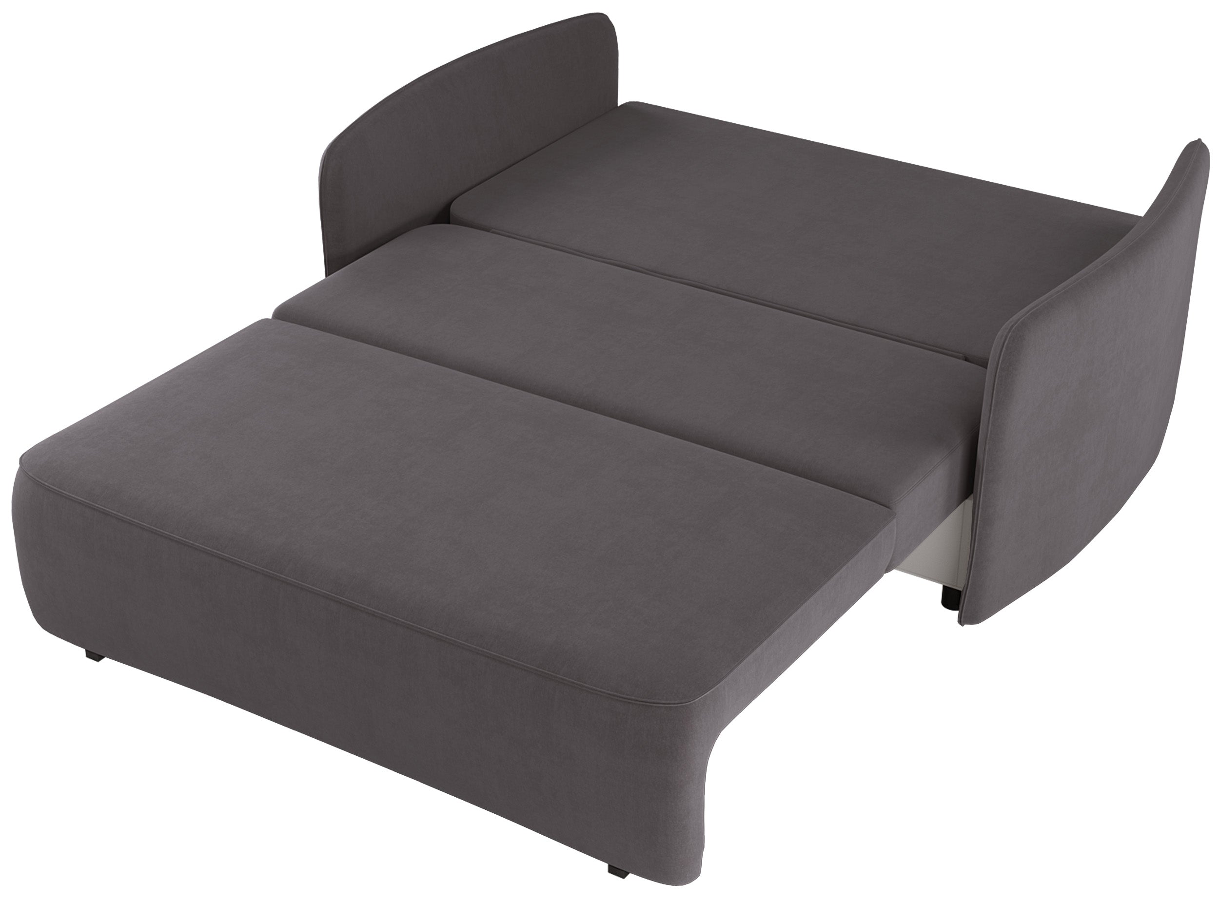 selsey-paxi-ausziehbares-2-personen-sofa-165-cm-mit-stauraum-grau-braunes-chenil image 3