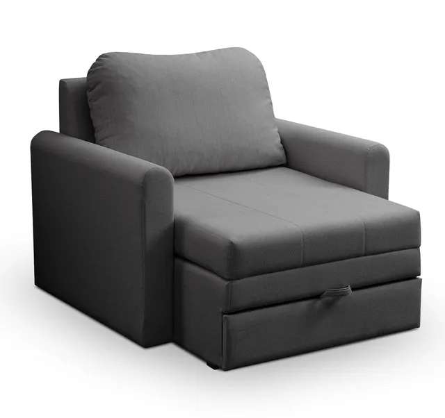 selsey-dejano-dunkelgrauer-klappstuhl-schlafsessel-aus-geflecht image 1