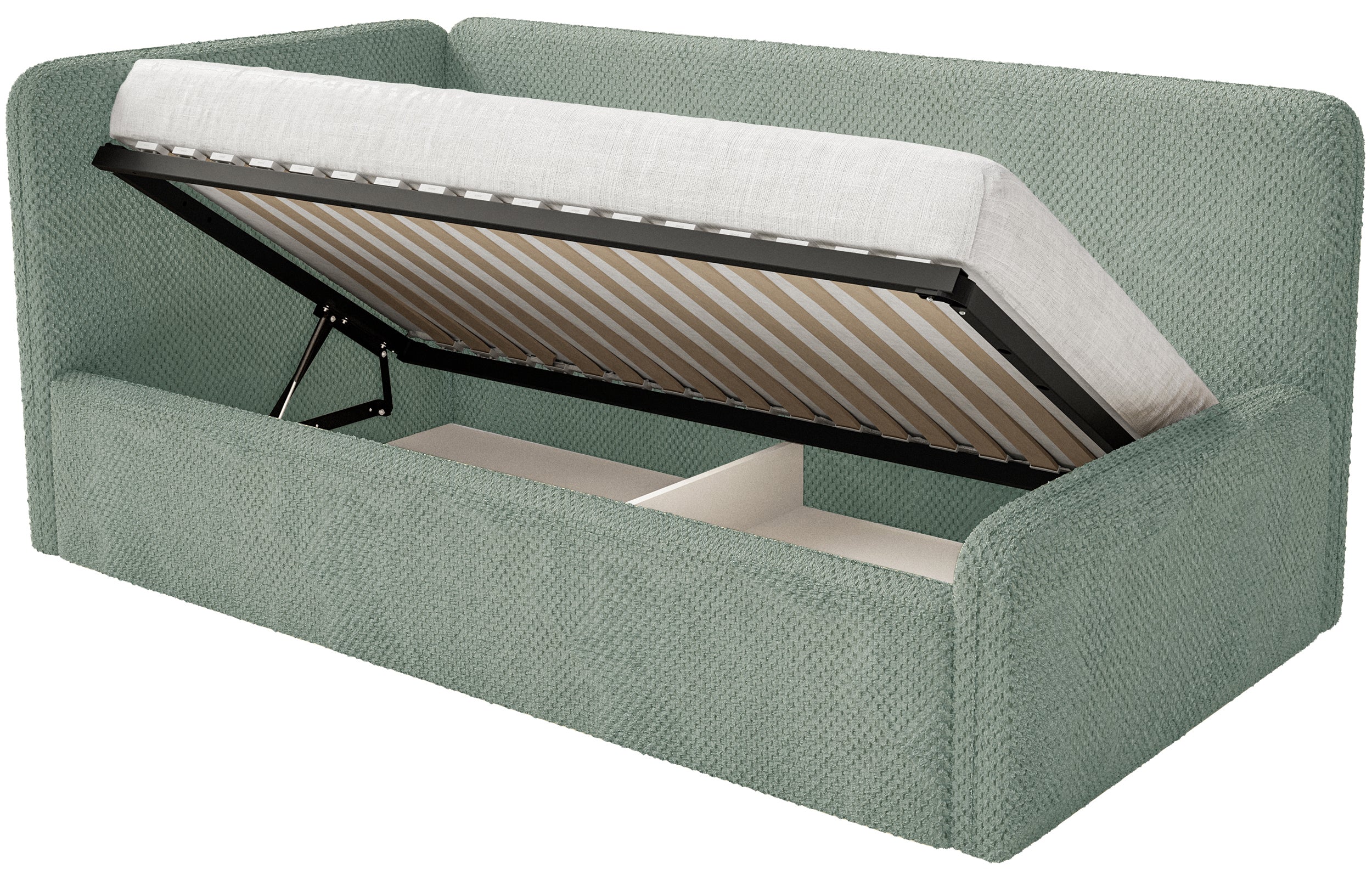 selsey-fanklo-jugendbett-90x200-cm-linksseitig-mit-matratze-stauraum-und-gel-nde-3 image 3