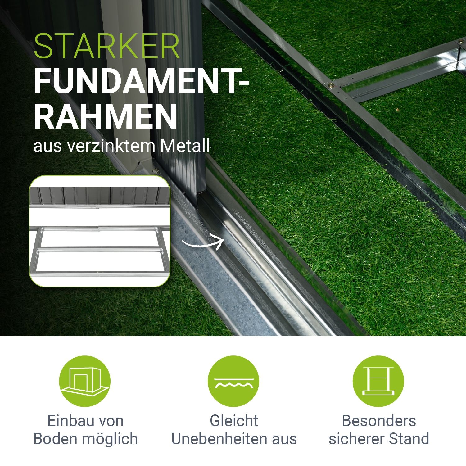 juskys-ger-tehaus-metall-gr-e-m-mit-pultdach-ger-teschuppen-dunkelgr-n-doppelsch image 5