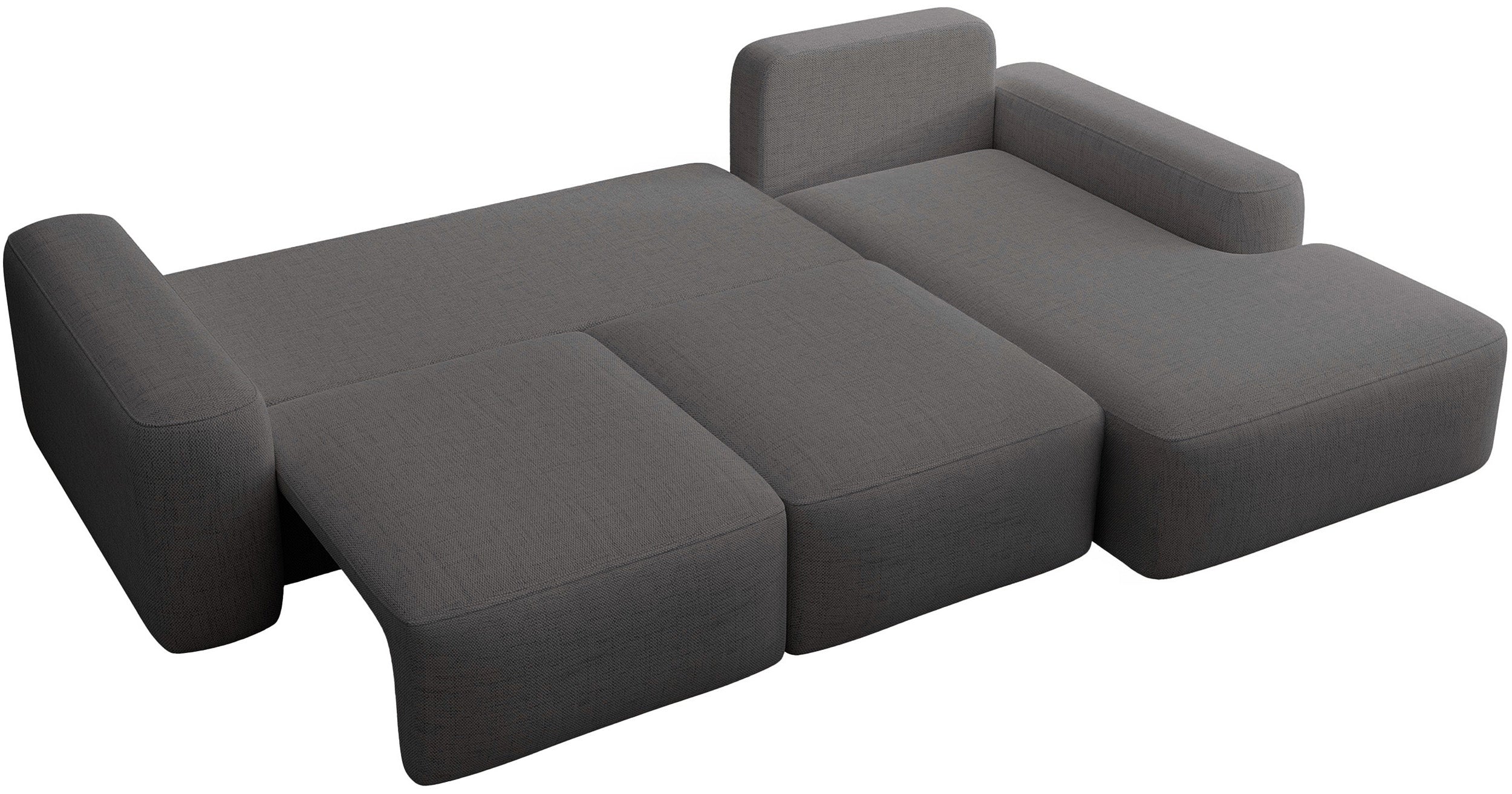 selsey-carnos-ecksofa-mit-schlaffunktion-l-form-rechts-dunkelgrauer-chenille-sto image 6