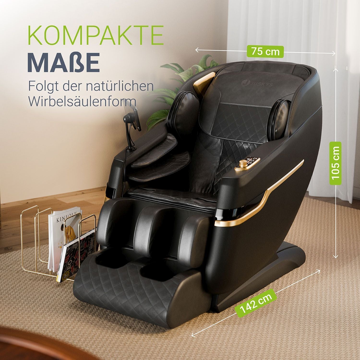 juskys-massagesessel-naxos-mit-w-rme-und-bluetooth image 4