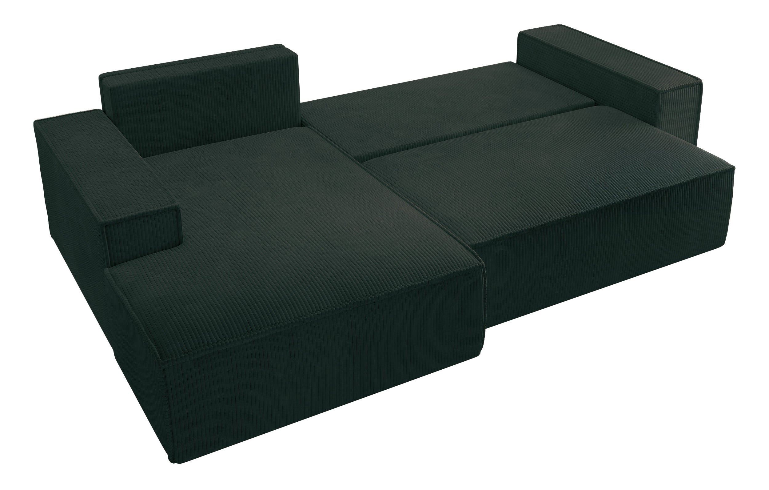 selsey-farese-new-ecksofa-mit-schlaffunktion-l-form-links-mit-stauraum-gr-n-cord image 3