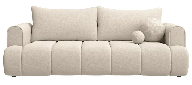 selsey-dandelino-dreisitzer-sofa-mit-schlaffunktion-hellbeige-hydrophobe-chenill image 1