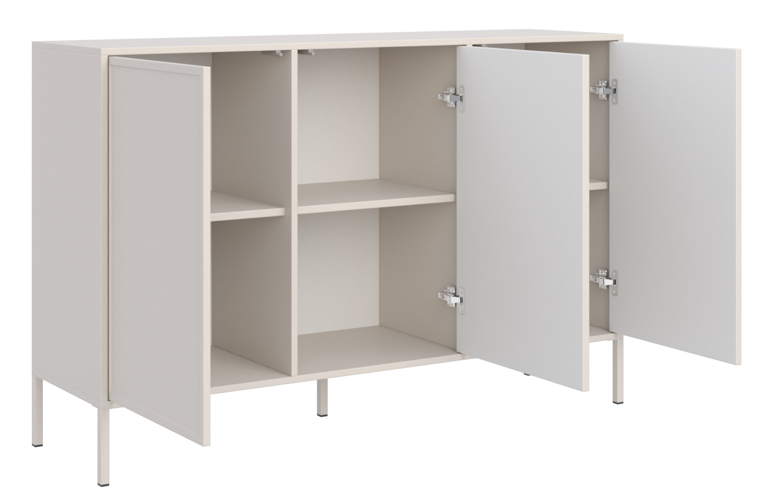 selsey-velveto-dreht-r-kommode-150-cm-kaschmir-mit-push-to-open image 3
