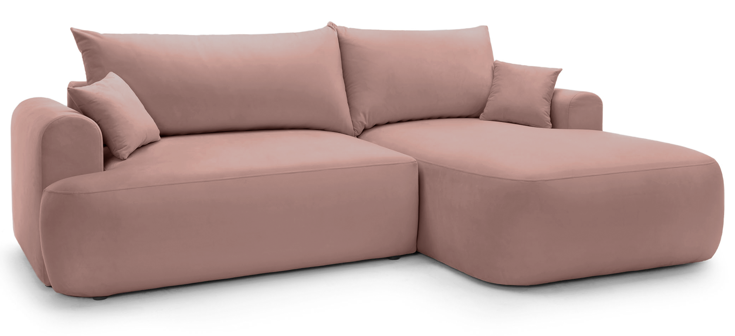 selsey-ovo-ecksofa-mit-schlaffunktion-l-f-rmig-rechts-mit-stauraum-hellrosa-samt image 3